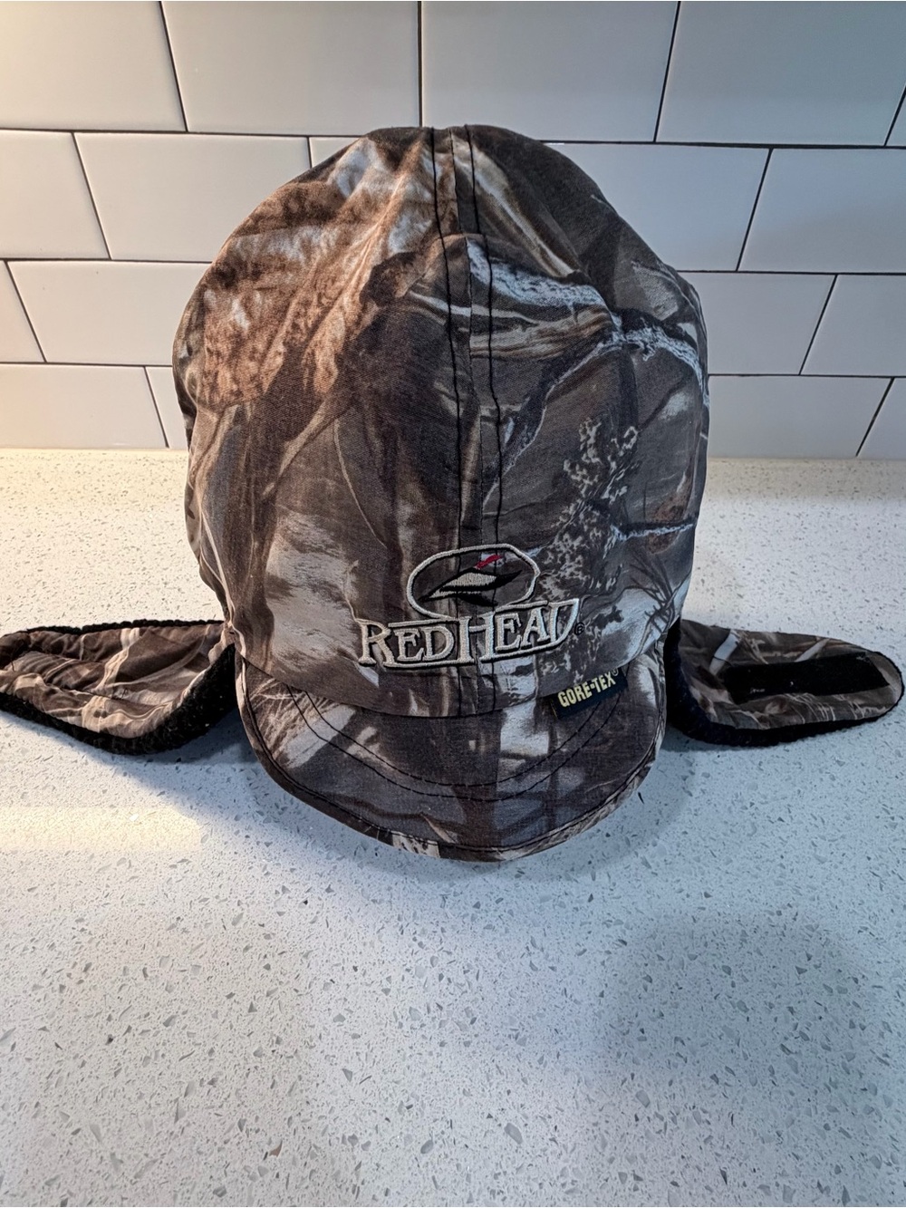RedHead Gore-Tex Camo Insulated Trapper Hat